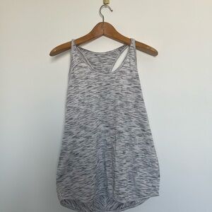 lululemon athletica Gray Space-Dye Racerback Tank